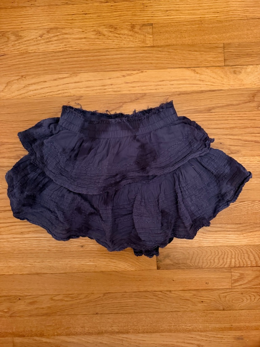 aerie Navy Blue Mini Skirt